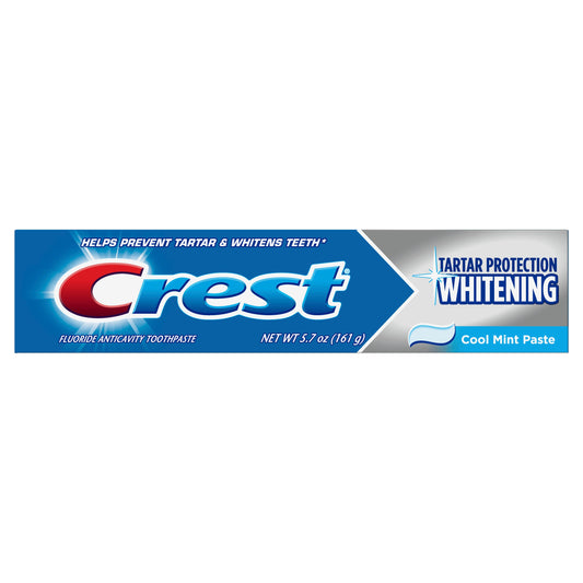 Crest Dentifrice White Paste; 5.7 Ounces; 12 Per Box; 2 Per Case