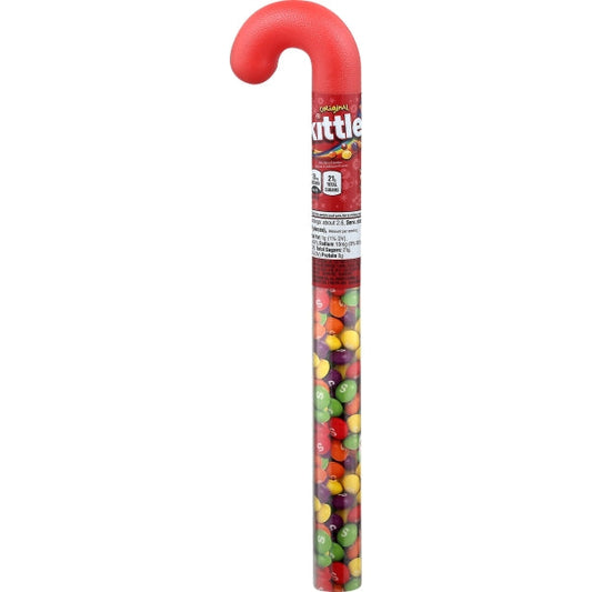 Skittles Original Christmas Candy Cane; 2.6 Ounces; 24 Per Case