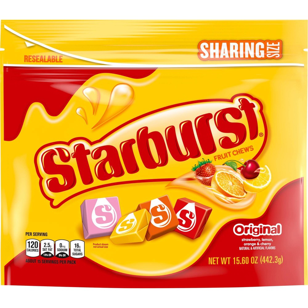 Starburst Original Stand Up Pouch; 15.6 Ounces; 6 Per Case