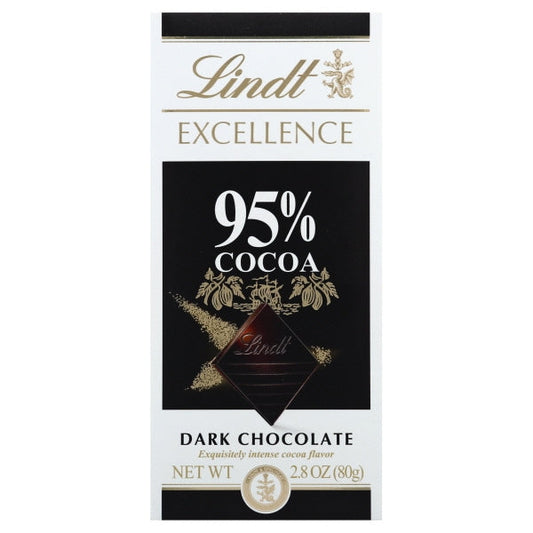 Lindt & Sprungli (Usa) Inc Excellence 95% Ff Cocoa Bar; 2.8 Ounces; 12 Per Box; 12 Per Case