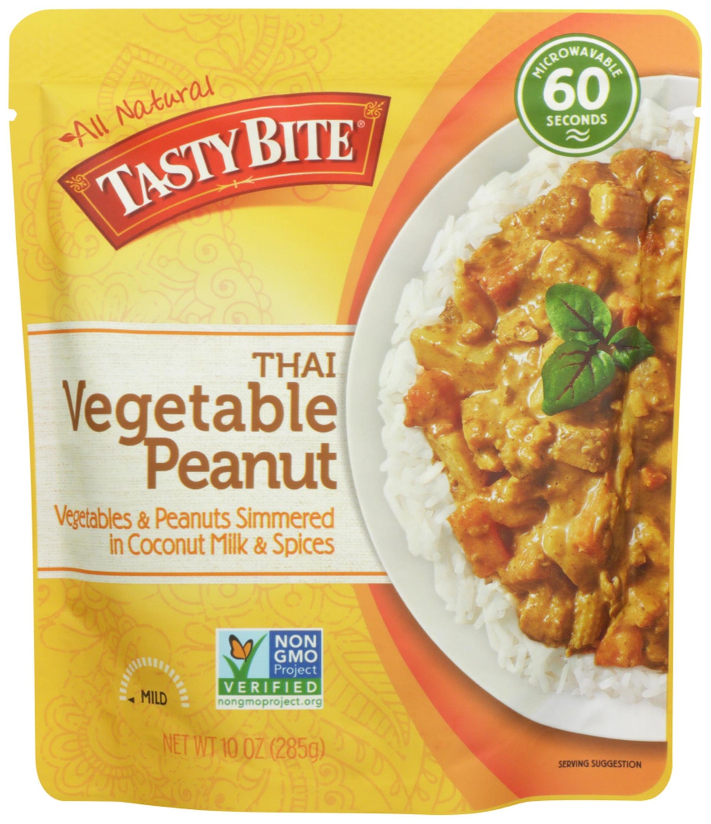 Tasty Bite Thai Vegetable Peanut; 10 Ounces; 48 Per Case - High Mart Wholesale