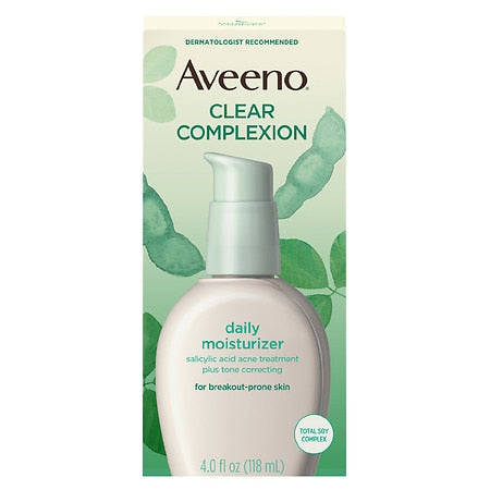 Aveeno Clear Complexion Daily Moisturizer; 4 Fluid Ounce; 3 Per Box; 4 Per Case - High Mart Wholesale