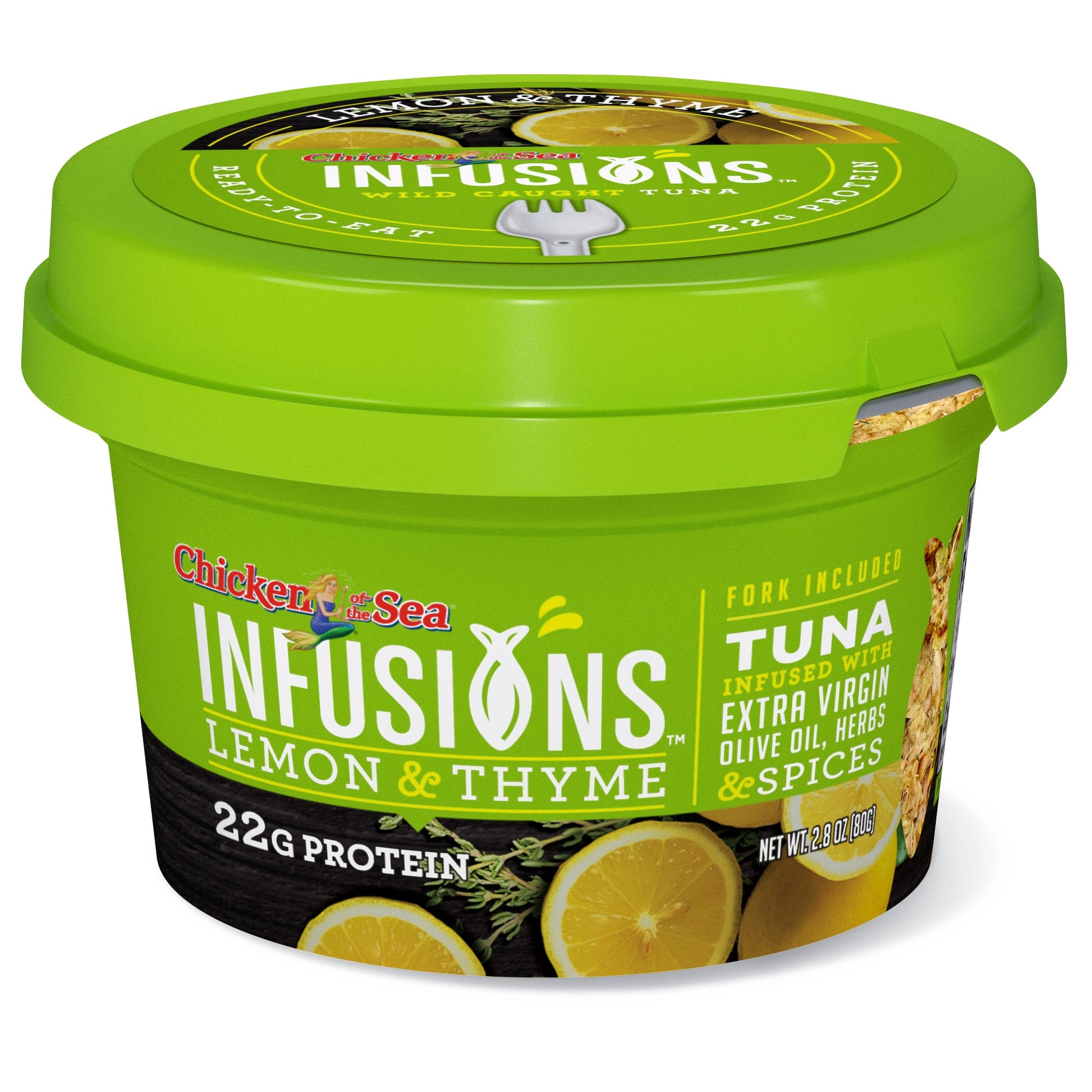 Chicken Of The Sea Tuna With Lemon And Thyme; 2.8 Ounces; 6 Per Case - High Mart Wholesale