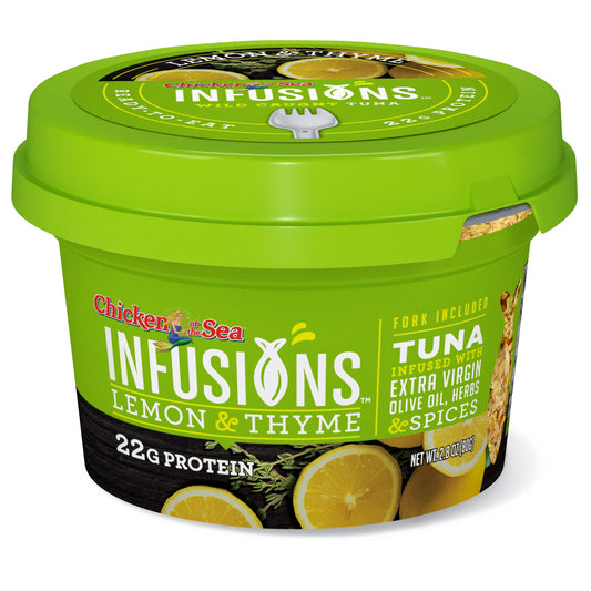 Chicken Of The Sea Tuna With Lemon And Thyme; 2.8 Ounces; 6 Per Case - High Mart Wholesale