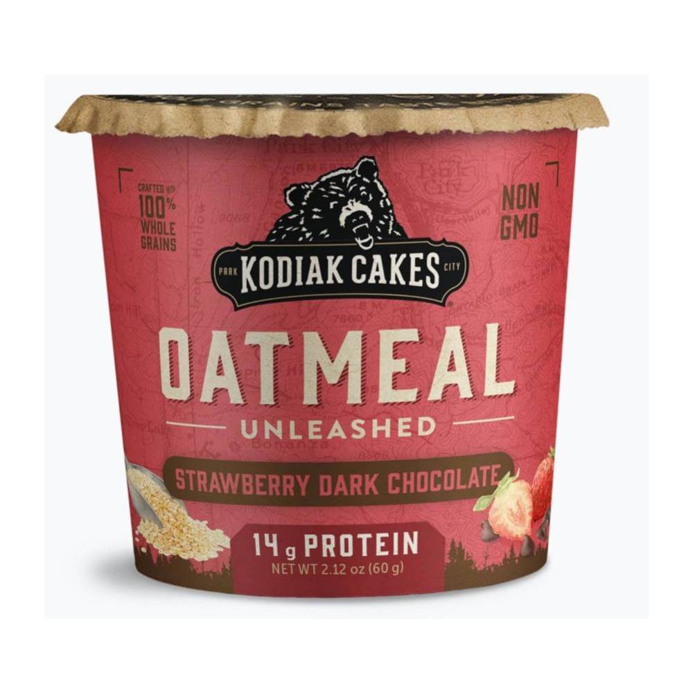 Kodiak Cakes Strawberry Dark Chocolate Oatmeal In A Cup; 1.584 Ounce; 12 Per Case - High Mart Wholesale