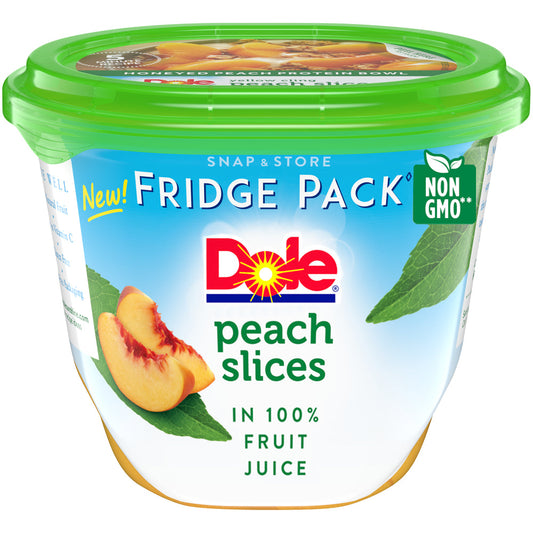 Dole Peach Slices In Juice; 15 Ounces; 8 Per Case