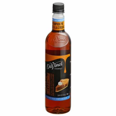 Davinci Gourmet Gourmet Sugar Free Pumpkin Pie Syrup; 750 Milileter; 4 Per Case - High Mart Wholesale