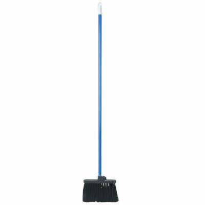 Carlisle Foodservice Broom Black Duo Sweep Blue; 12 Each; 1 Per Case