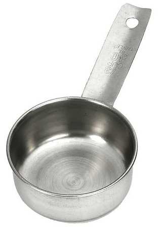 Tablecraft Measuring Cup Stainless Steel 1/3 Colored; 24 Each; 1 Per Case - High Mart Wholesale