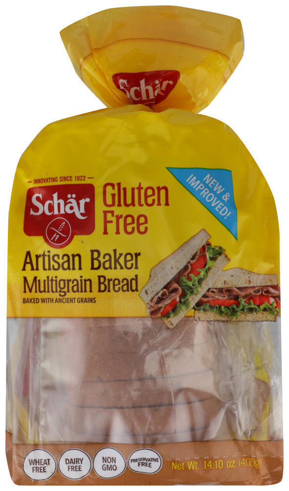 Schar Gluten Free Artisan Baker Multigrain Sourdough Bread; 14.1 Ounces; 8 Per Case - High Mart Wholesale