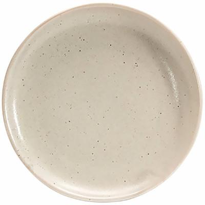 Front Of The House 6 Inch Round Kiln Plate Mushroom; 12 Each; 1 Per Case - High Mart Wholesale
