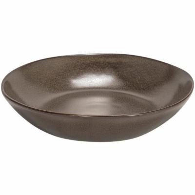 Front Of The House- Foh 8.5 Inch Round Low Bowl Kiln Bowl; 6 Each; 1 Per Case - High Mart Wholesale