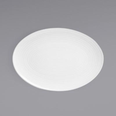 Front Of The House 11.5" Spiral Oval Plate; 6 Each; 1 Per Case - High Mart Wholesale
