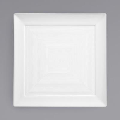 Front Of The House- Foh Plate Square Spiral 10In; 6 Each; 1 Per Case - High Mart Wholesale