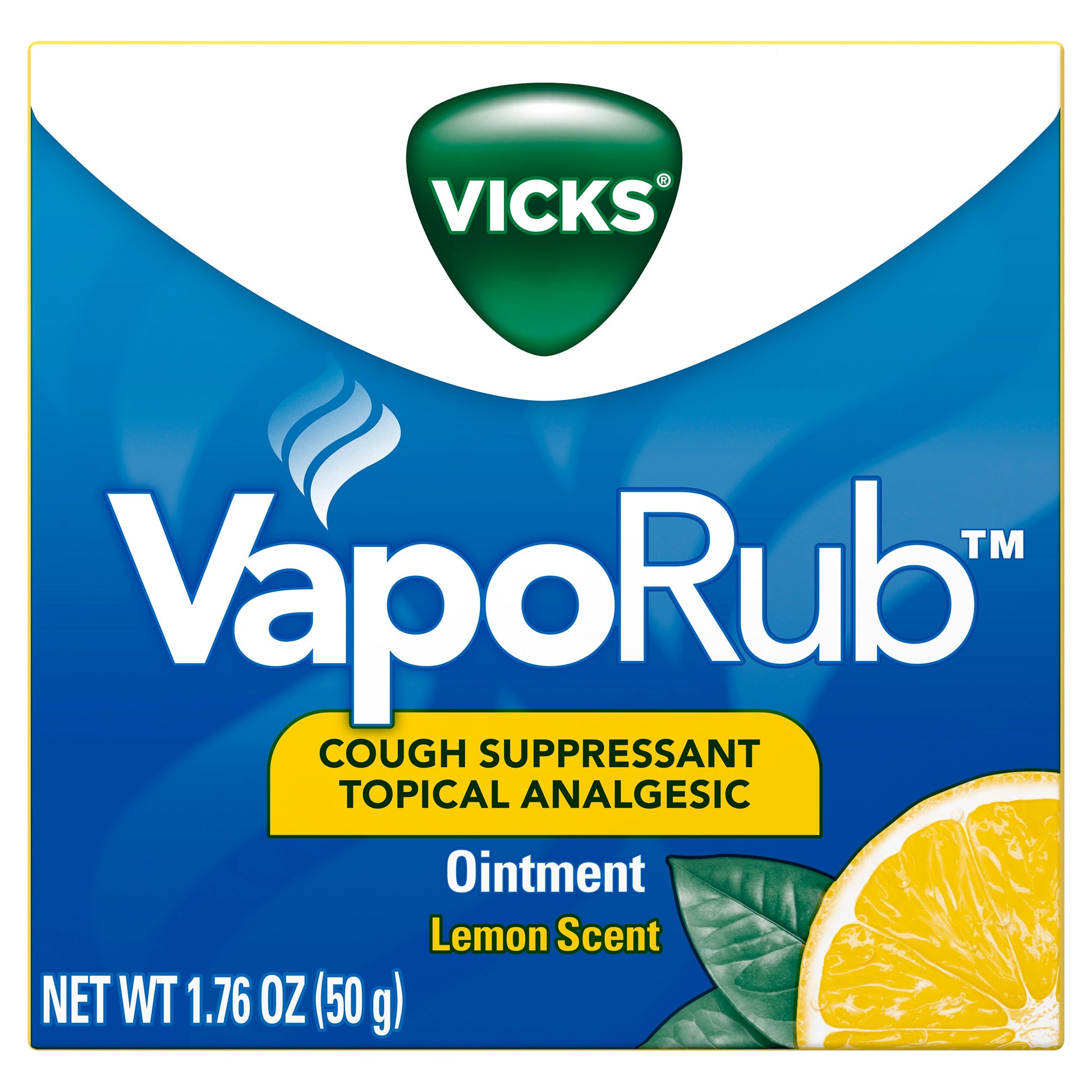 Vicks Vaporub Ointment Lemon; 1.76 Ounces; 6 Per Box; 6 Per Case - High Mart Wholesale