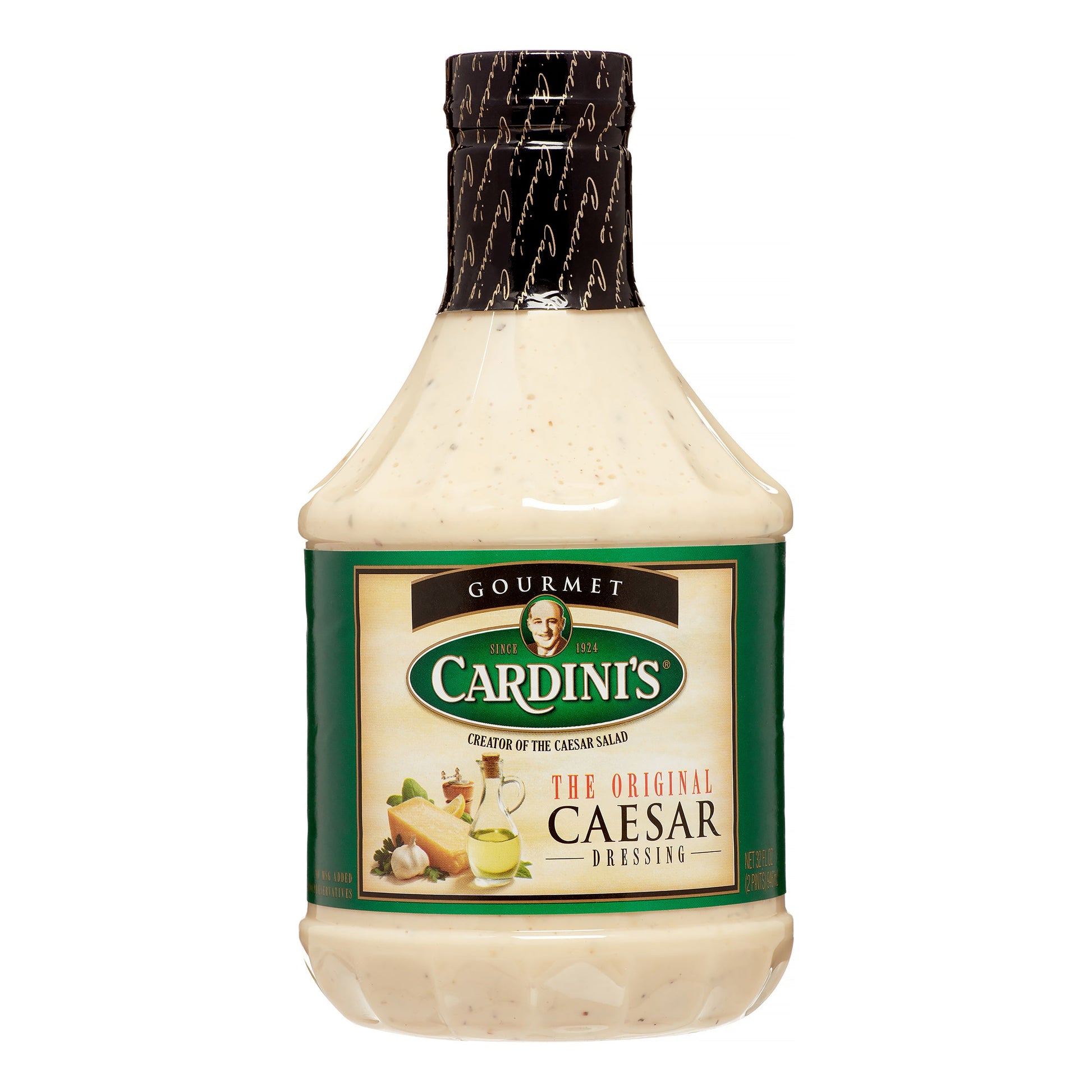 Cardini's Caesar Dressing Bottle; 32 Fluid Ounce; 6 Per Case - High Mart Wholesale