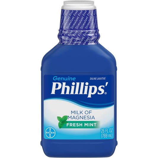 Phillips Milk Of Magnesia Mint 26Oz; 26 Fluid Ounces; 3 Per Box; 2 Per Case - High Mart Wholesale