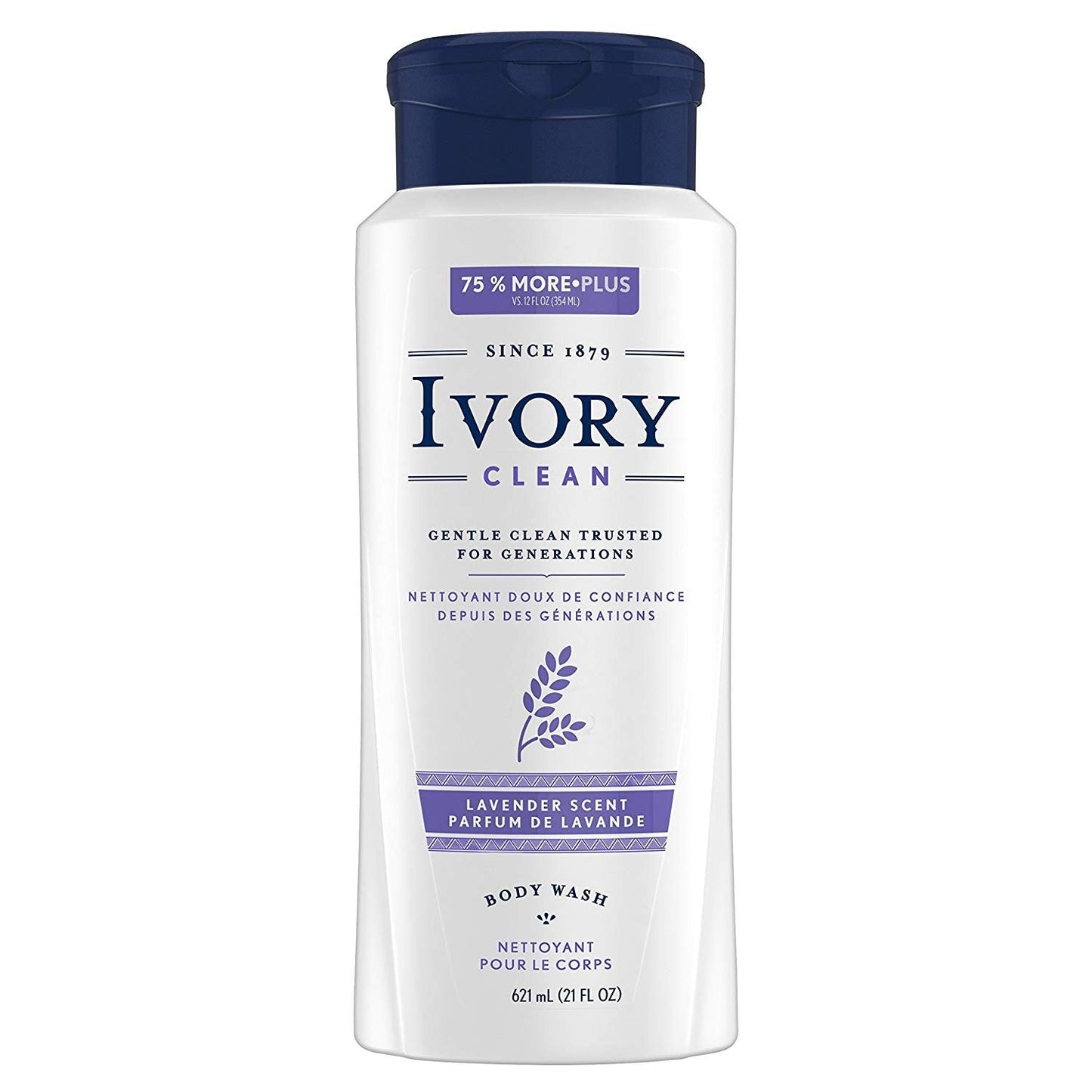 Ivory Shower & Bath Liquid Body Wash; 21 Fluid Ounce; 4 Per Case