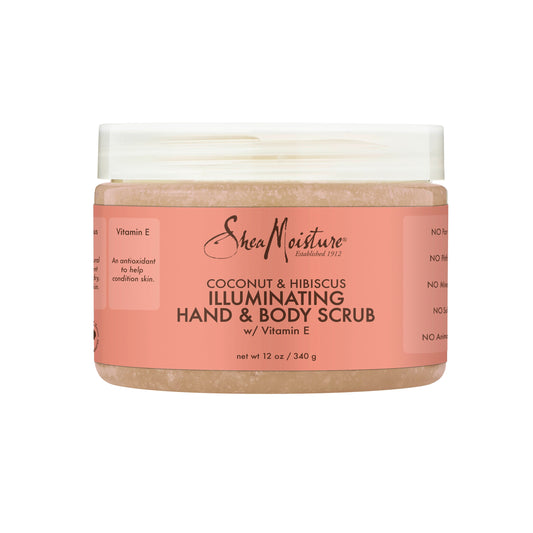 Shea Moisture Hand And Body Scrub Coconut Hibiscus; 12 Ounce; 3 Per Box; 8 Per Case - High Mart Wholesale