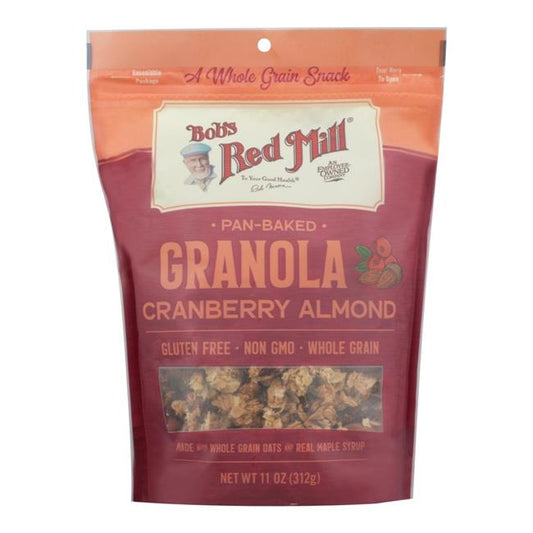 Bob's Red Mill Natural Foods Inc Cranberry Almond Granola; 11 Ounces; 6 Per Case