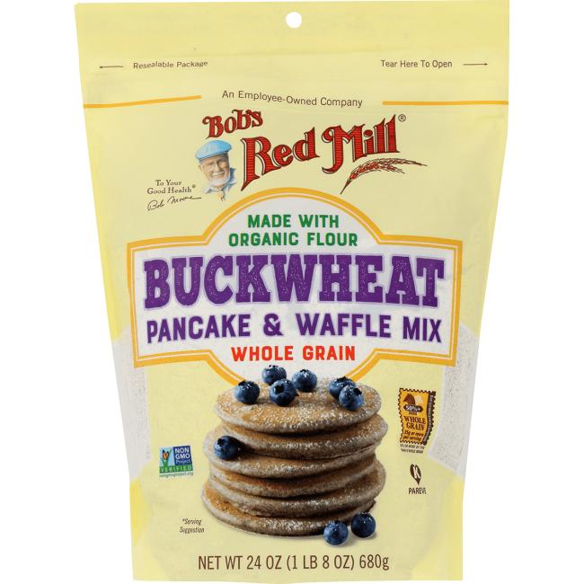 Bob's Red Mill Natural Foods Inc Buckwheat Pancake And Waffle Mix; 24 Ounces; 4 Per Case