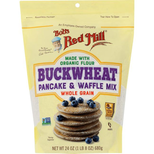 Bob's Red Mill Natural Foods Inc Buckwheat Pancake And Waffle Mix; 24 Ounces; 4 Per Case