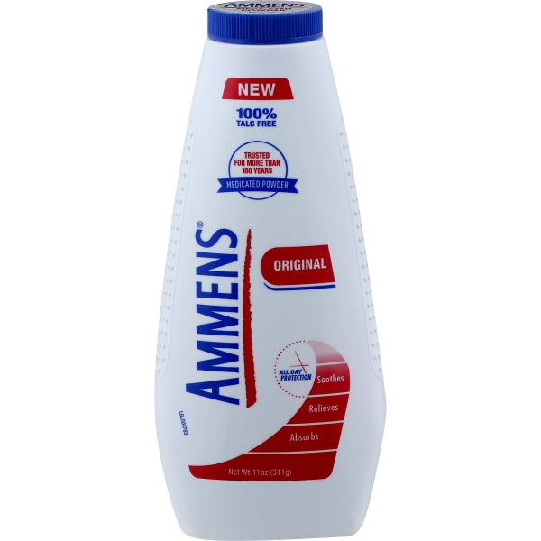 Ammens Talc Free Body Powder Original; 11 Ounces; 3 Per Box; 2 Per Case - High Mart Wholesale