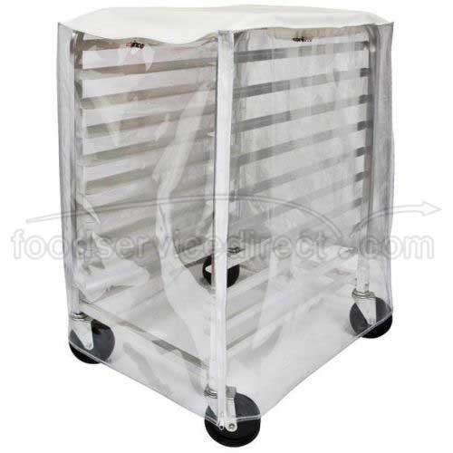 Winco Cover 10 Tier Aluminum Rack; 1 Each - High Mart Wholesale