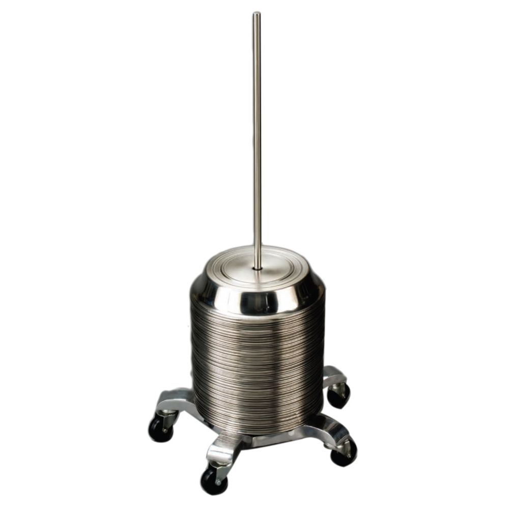 American Metalcraft Cart Rolling Plate Cover 5 Wheel Silver; 1 Each - High Mart Wholesale