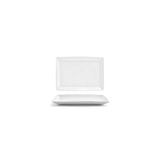 Front Of The House- Foh Plate Spiral Rectangle; 12 Each; 1 Per Case - High Mart Wholesale