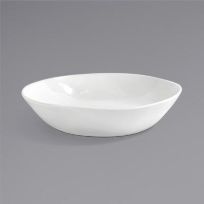 Front Of The House 8.5 Inch Kiln Bowl White; 6 Each; 1 Per Case - High Mart Wholesale