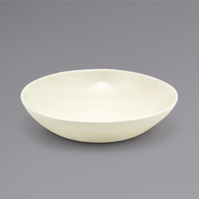 Front Of The House 8.5 Inch Round Kiln Bowl Vanilla Bean; 6 Each; 1 Per Case - High Mart Wholesale