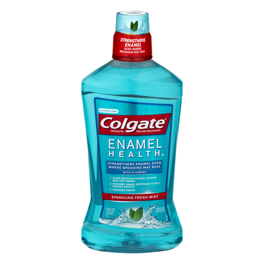 Colgate Mouthwash Enamel Health Fresh Mint; 1 Fluid Ounces; 6 Per Case