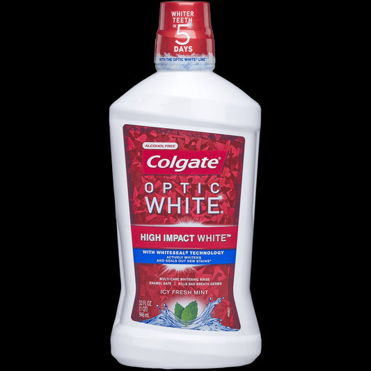 Colgate Optic White High Impact White Ice Fresh Mint; 32 Fluid Ounces; 6 Per Case