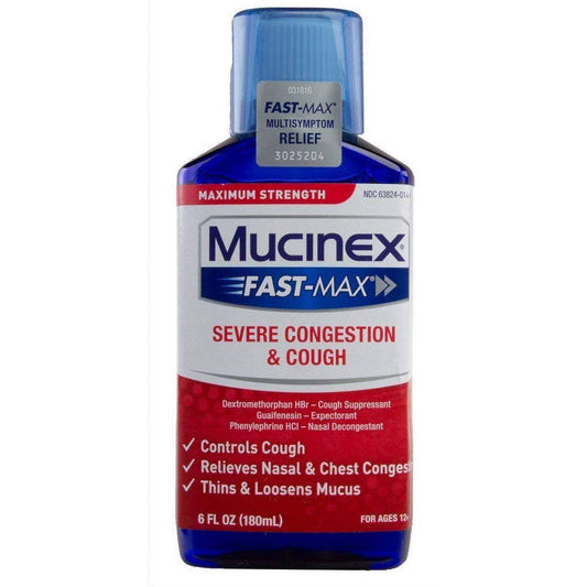 Mucinex Adult Cough & Cold; 6 Fluid Ounce; 6 Per Case