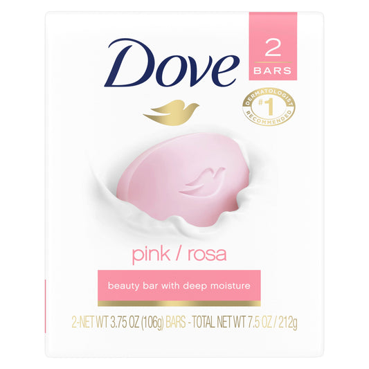 Dove Bar Pink 4.25 Ounce; 8 Ounce; 24 Per Case