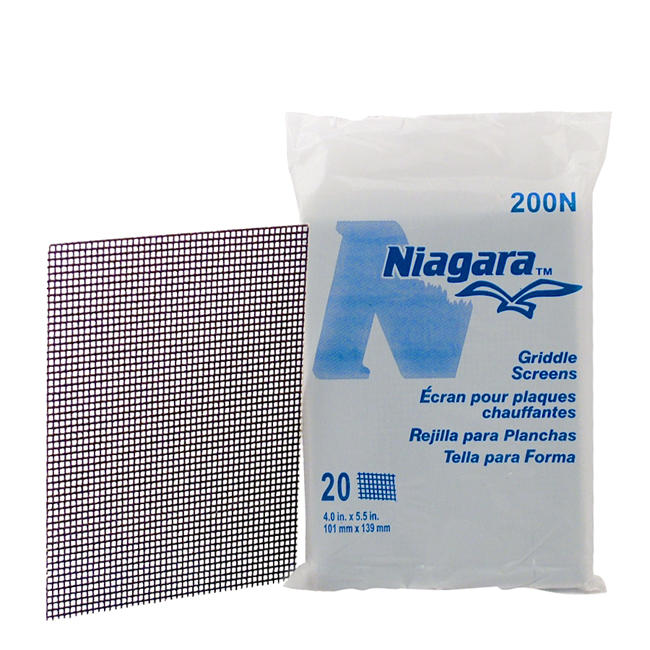 Niagara Screen Griddle Niagra 4"X5.5"; 0.17 Pound; 10 Per Case - High Mart Wholesale