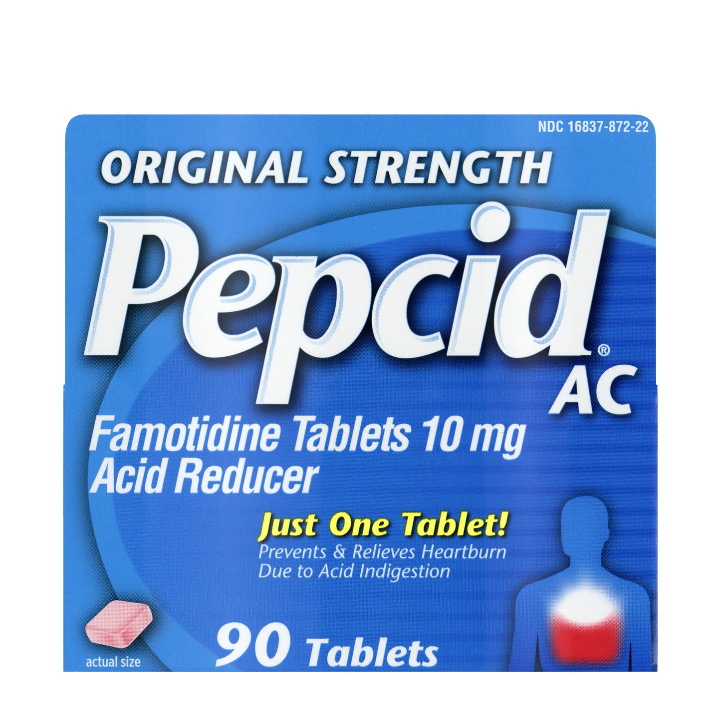 Pepcid Acid Tablet 90 Ct; 90 Count; 3 Per Box; 8 Per Case - High Mart Wholesale