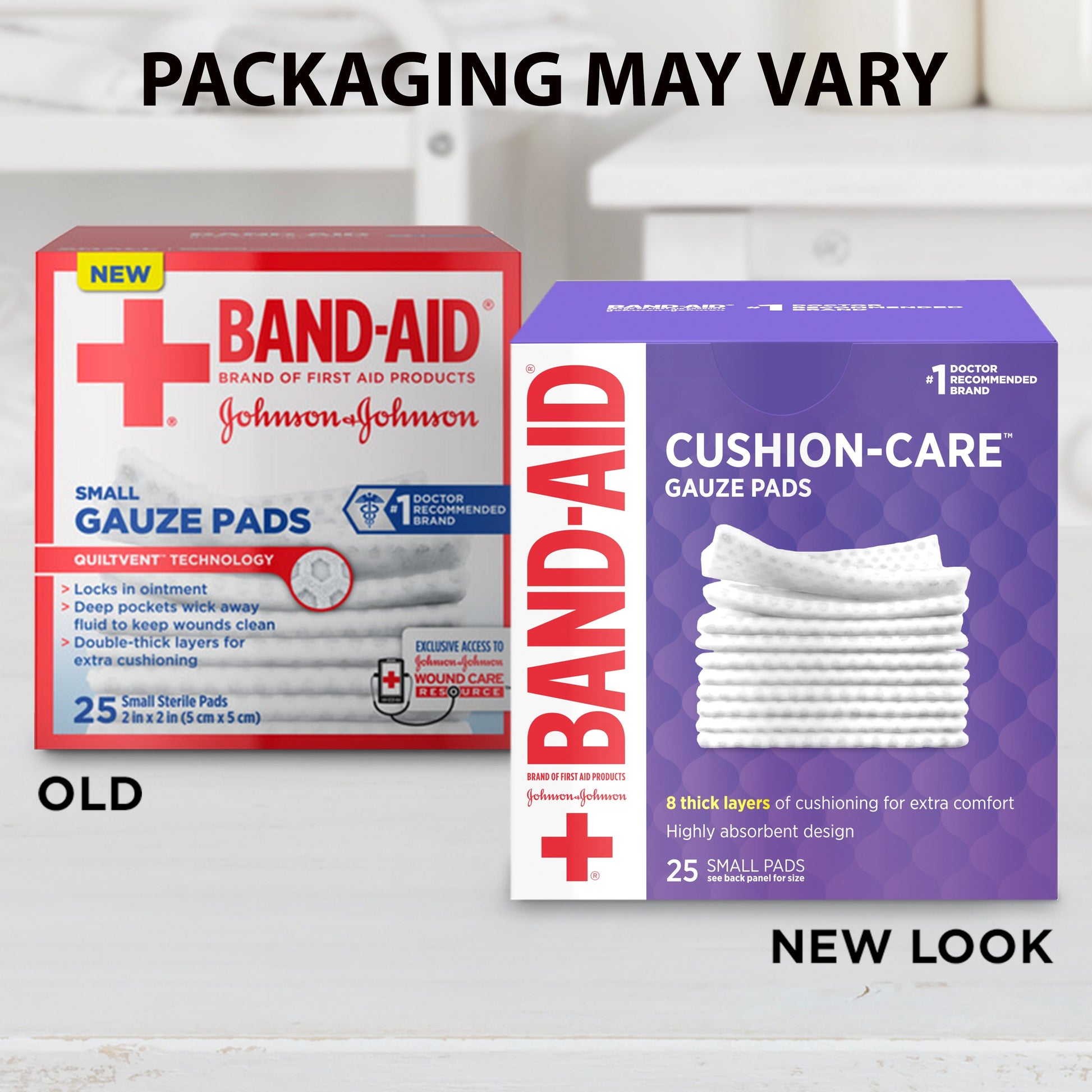 Johnson & Johnson Gauze 2 Inch X 2 Inch Pad; 25 Count; 3 Per Box; 8 Per Case - High Mart Wholesale