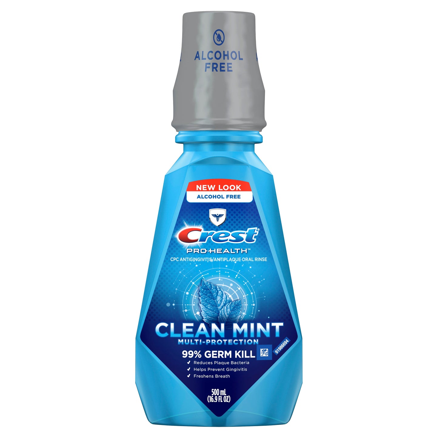 Crest Mouthwash Multi-Protection Four Count; 16.9 Fluid Ounces; 4 Per Case