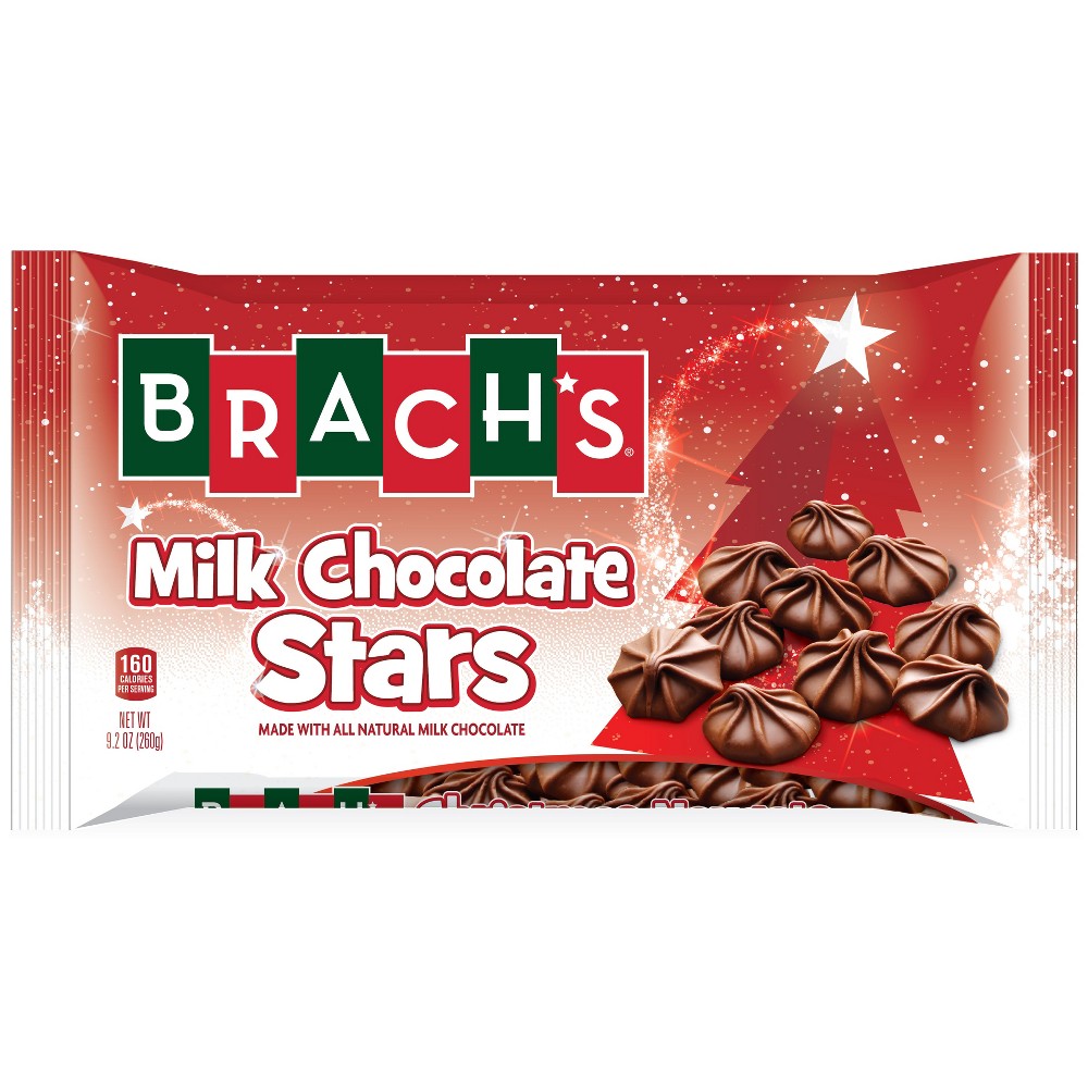 Brach's Milk Chocolate Stars; 8 Ounce; 24 Per Case - High Mart Wholesale