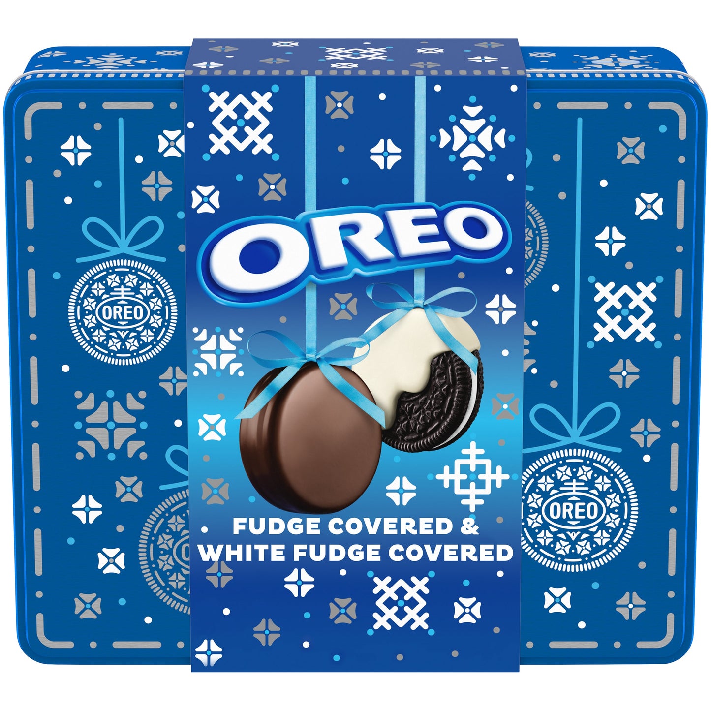 Oreo Holiday Fudge Covered Cookie; 16.4 Ounces; 8 Per Box; 1 Per Case - High Mart Wholesale