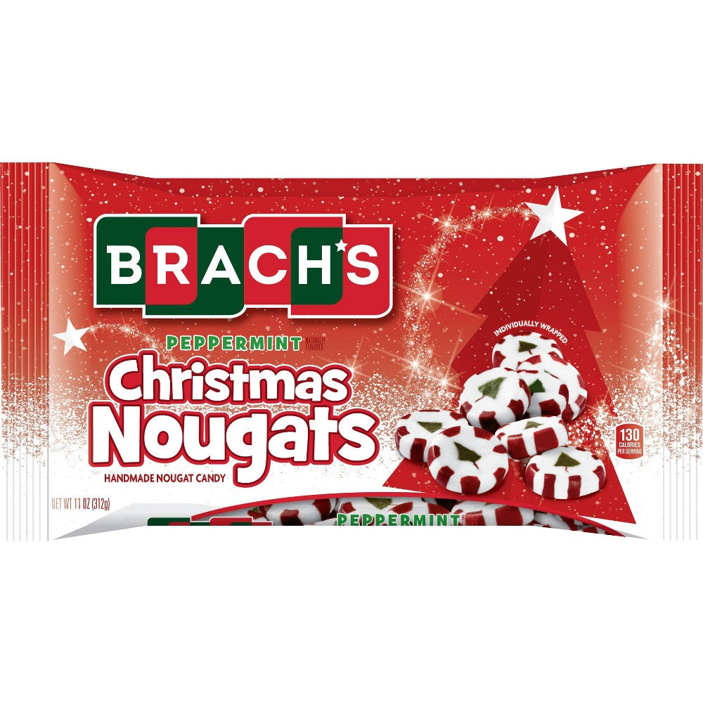 Brachs Peppermint Nougats; 11 Ounces; 24 Per Case - High Mart Wholesale