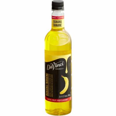 Davinci Gourmet Gourmet Banana Syrup; 4 Count; 1 Per Case - High Mart Wholesale