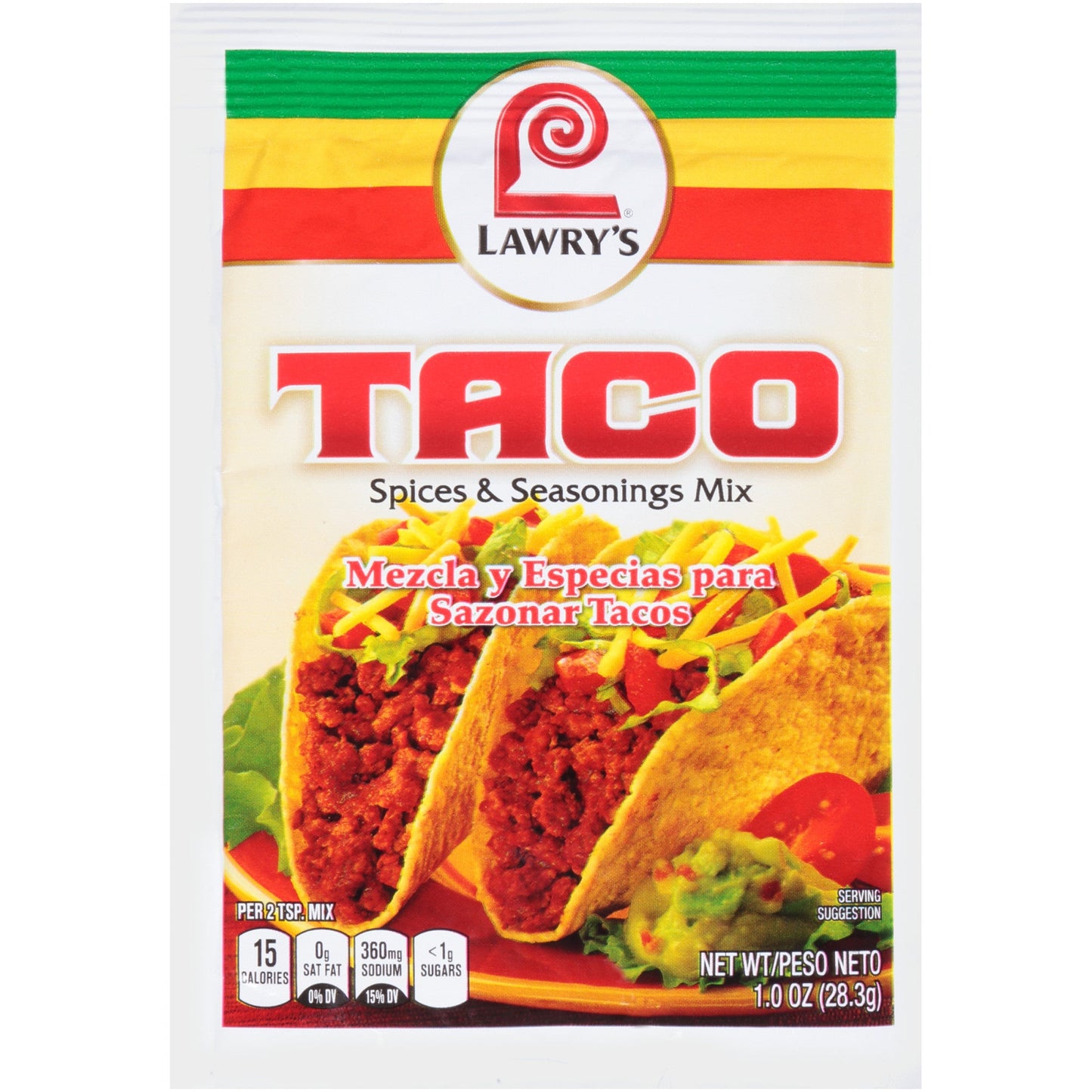 Lawry's Taco Mix; 1 Ounces; 12 Per Case