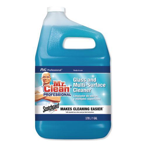 Mr. Clean Professional Glass & Surface Cleaner With Scotchgard Ready-To-Use; 1 Gallon; 2 Per Case