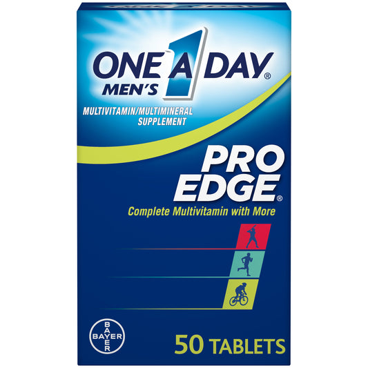 One-A-Day Men Pro Edge 50 Count; 50 Piece; 3 Per Box; 8 Per Case