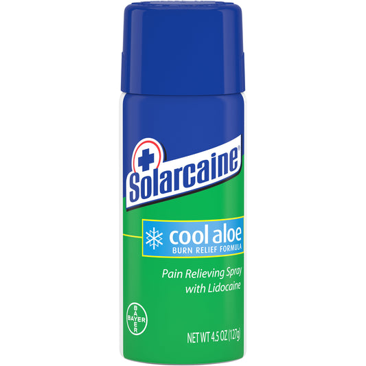 Other Suncare (Merck) Solarcaine Aloe Aerosol 4.5 Oz; 45 Fluid Ounces; 3 Per Box; 4 Per Case