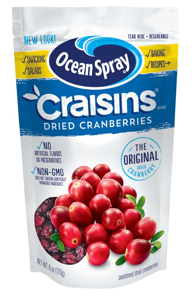 Ocean Spray Sweetened Dried Cranberry Original; 6 Ounce; 12 Per Case