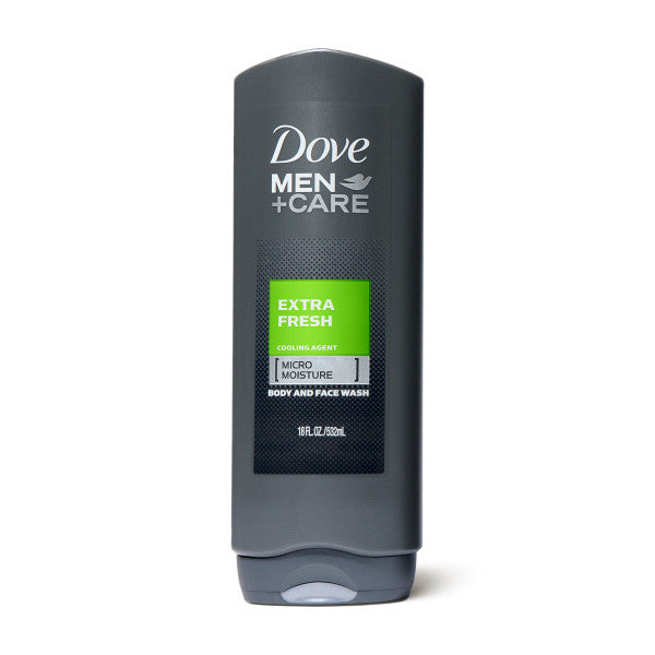 Dove Body Wash Men + Care Extra Fresh; 18 Fluid Ounce; 4 Per Case